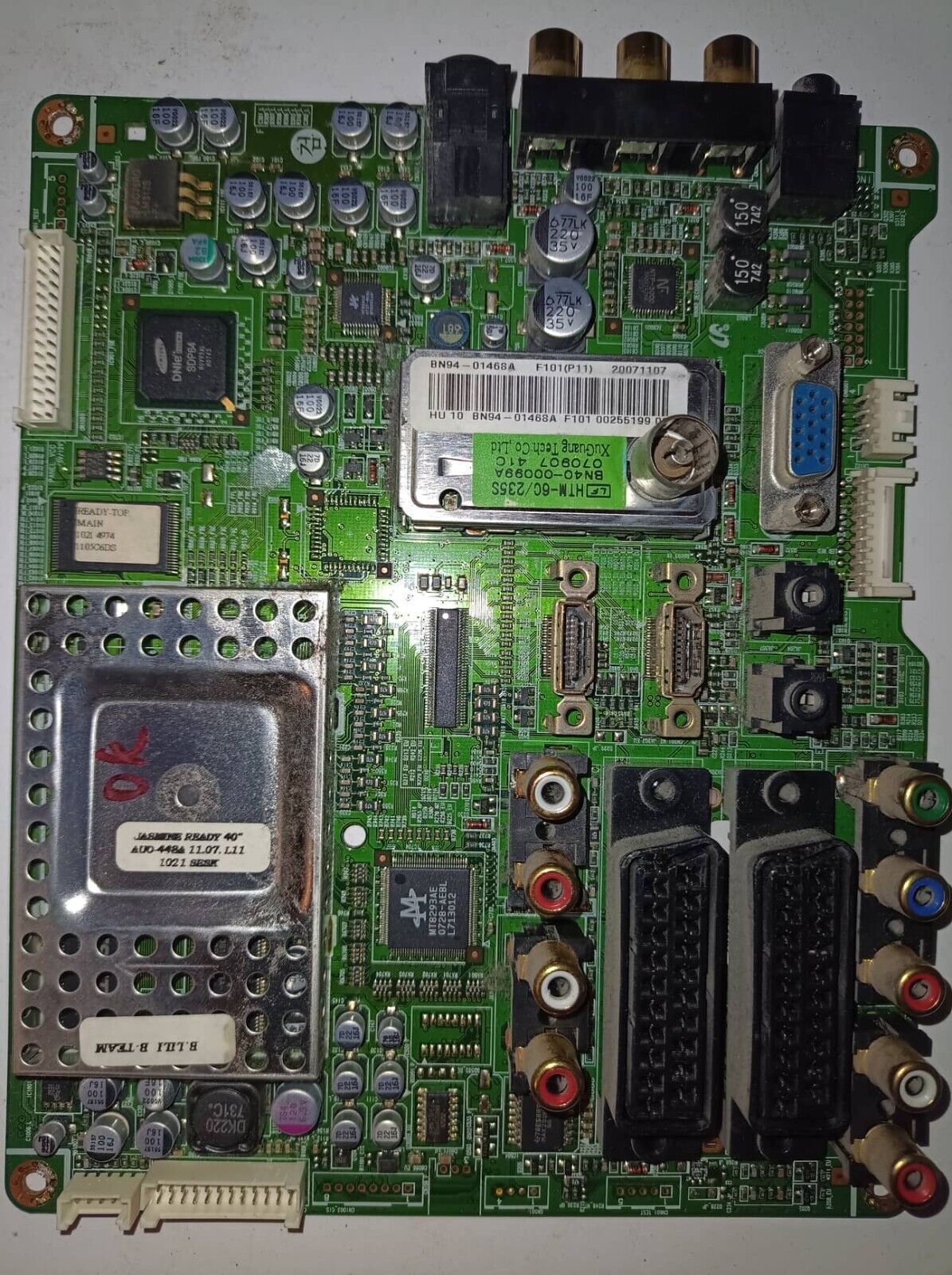 Телевизор samsung le32s81b cхема платы bn41 00878a Материнская плата BN41-00878A BN94-01342B телевизор SAMSUNG PS-42C91HR Товар на картинке можно купить.