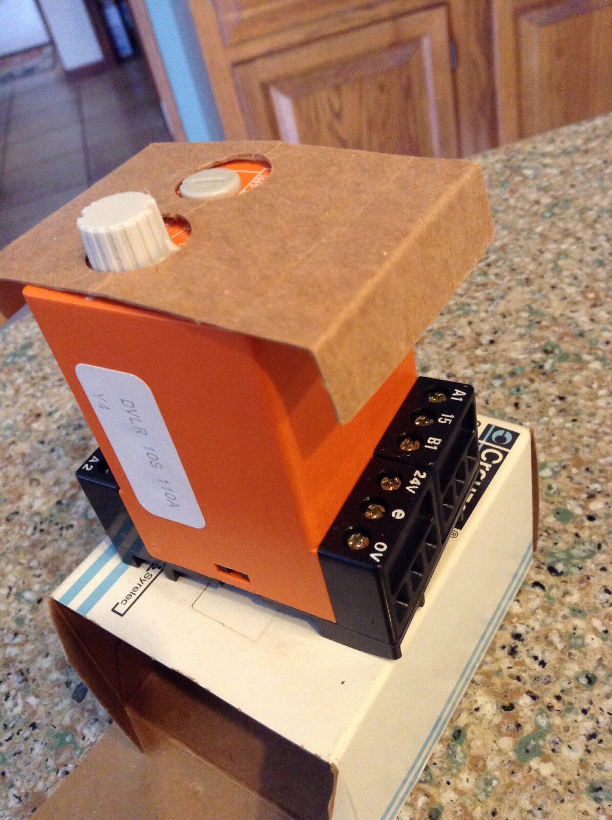 Syrelec Crouzet DVLR10S110A 110V Digital Timer Underspeed Monitor DVLR NEW