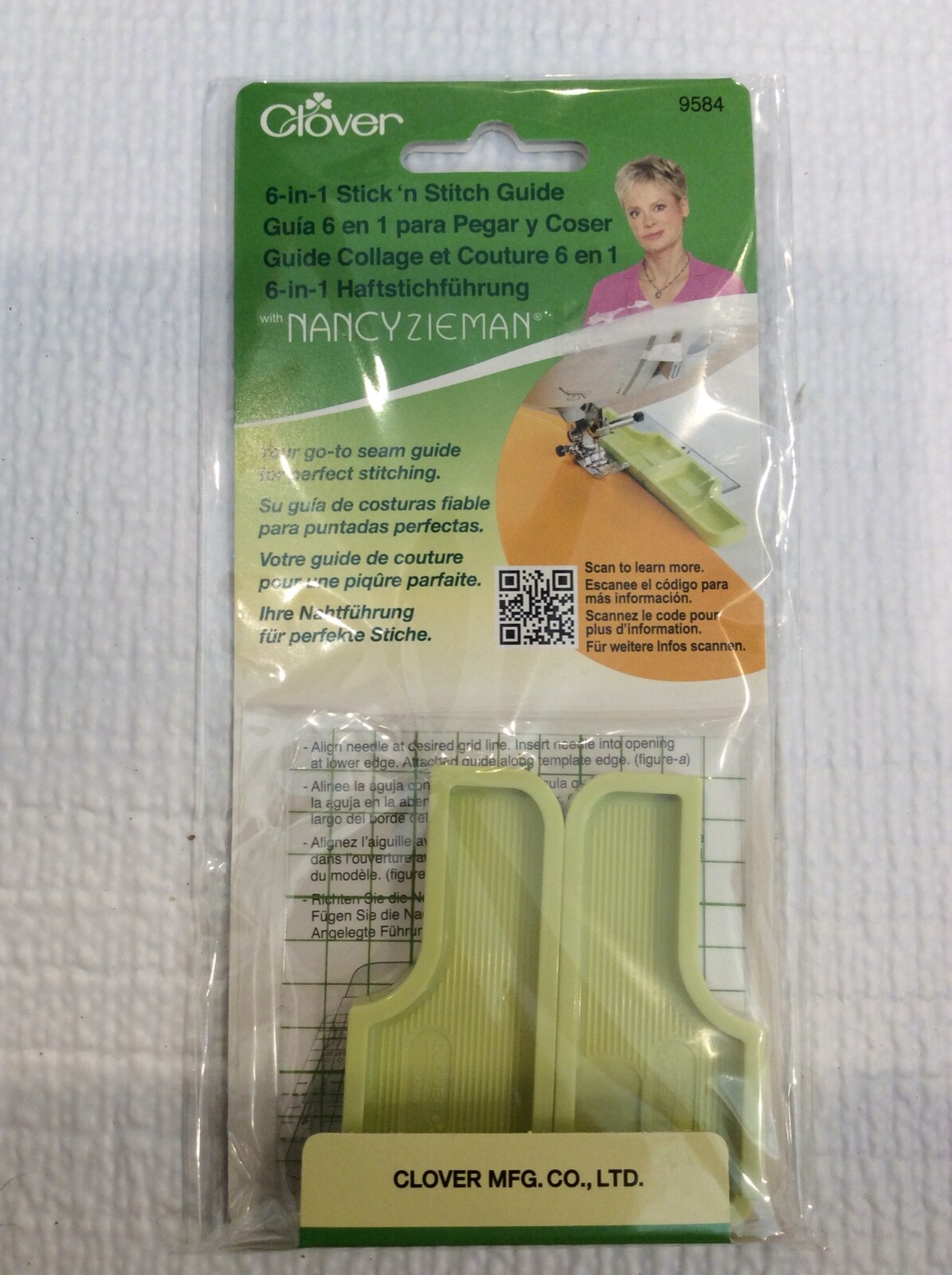 CLOVER #9584 -6-IN-1 STICK 'N STITCH GUIDE | eBay
