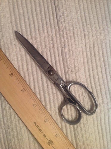 Vintage Keen Kutter Work Craft Metal Scissors Sewing Collector 6 Inches