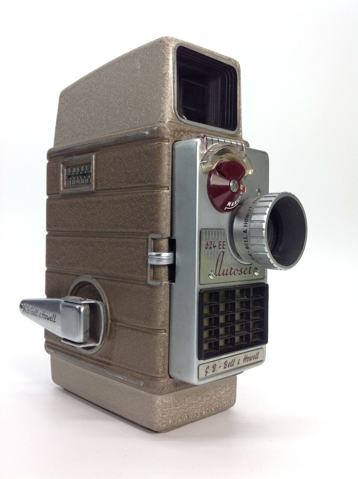 Vintage Bell and Howell 624EE 8mm Wind Up Clockwork Movie Vintage Bell and Howell 624EE 8mm Wind Up Clockwork Movie
