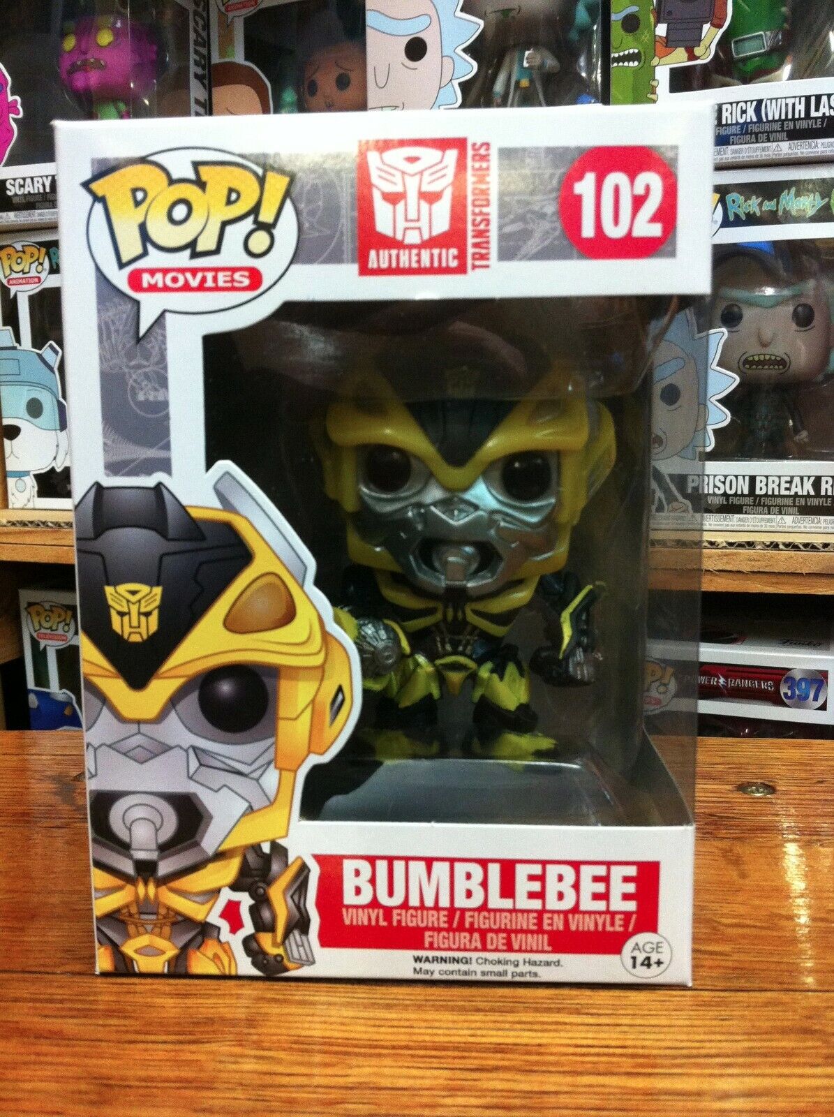 Amazon.com: Funko Pop Transformers Battle Ready Bumblebee