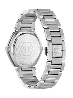 Pre-owned Philipp Plein Silver Womens Analogue Watch The Hexagon Pw1ba0423