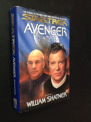 Star Trek Avenger by William Shatner 1997 HC/DJ 1st/1st (Pocket Books)