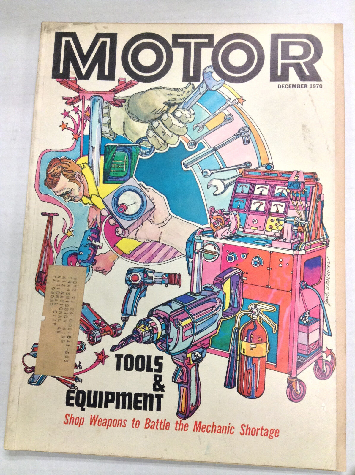 Motor Magazine Tools & Equipment Mechanic Shortage December 1970 032717nonR Motor Magazine Tools & Equipment Mechanic Shortage December 1970 032717nonR
