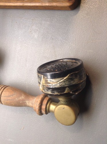 The County Line Telephone model 4120 OAK WOOD ROTARY