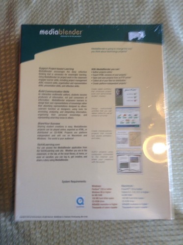 Tech4Learning Image Blender Photo Software Vintage Sealed New