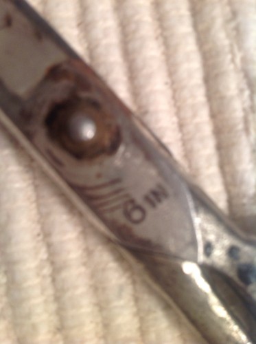 Vintage Keen Kutter Work Craft Metal Scissors Sewing Collector 6 Inches