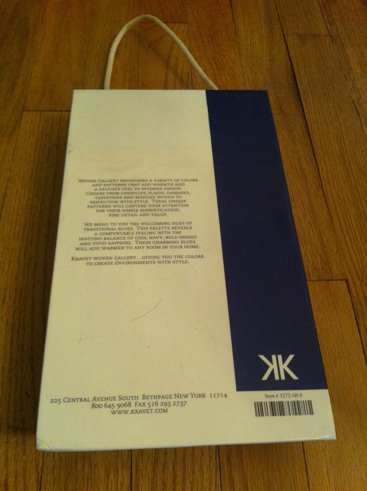 Kravetbasics Kravet Basics Colonial Navy Delft upholstery swatch sample book