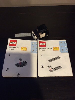 the lego movie Emmet’s fly car toysrus promo 2 in 1 complete w/ instructions
