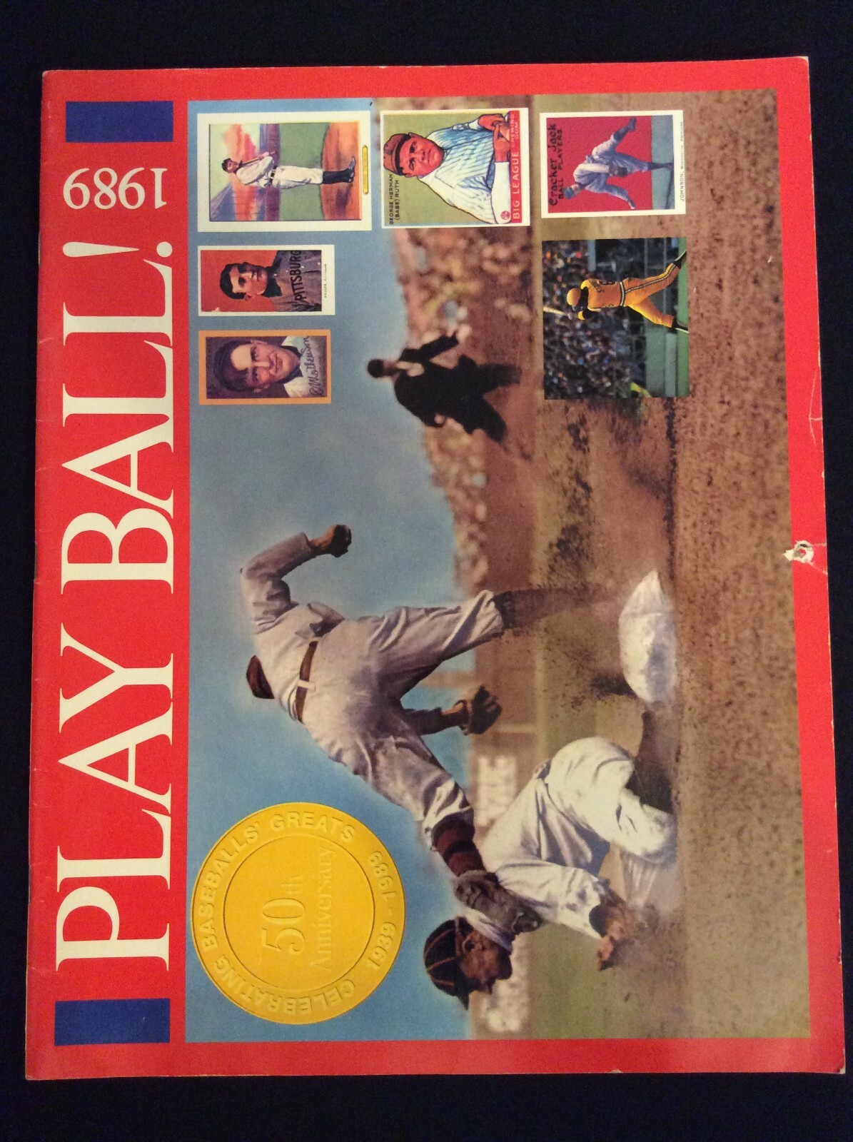 VINTAGE ~ Play Ball! 1989 Calendar *50th Anniversary of