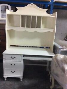 French Style Desk And Hutch Cream Desks Gumtree Australia
