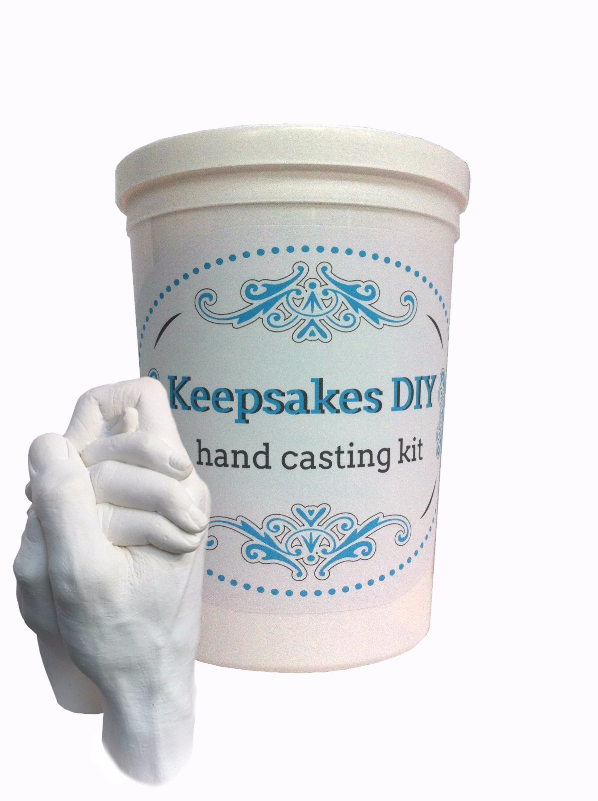 Keepsakes DIY Hands Casting Kit Plaster Wedding Couples Baby Mom Gift NEW