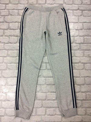 adidas originals trefoil stripe fleece track pants