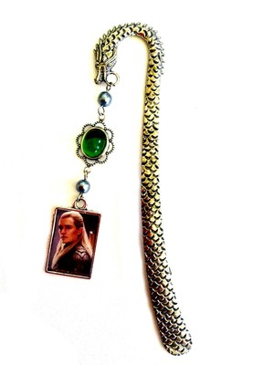 Legolas- Orlando Bloom Silver Big Dragon Bookmark