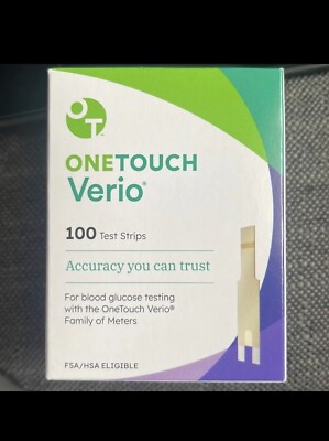 One Touch Verio Test Strips (100 Count)