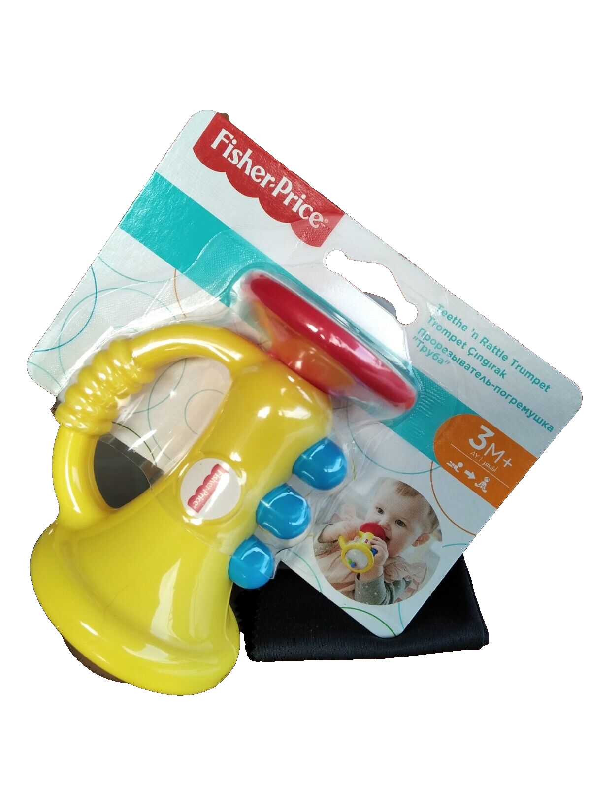 Fisher-Price Sonajero Trompeta - Juguete para Bebé +3 Meses