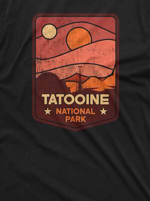 Tatooine Sunset T-Shirt Popular Culture Shirt Tatooine National Park Shirt
