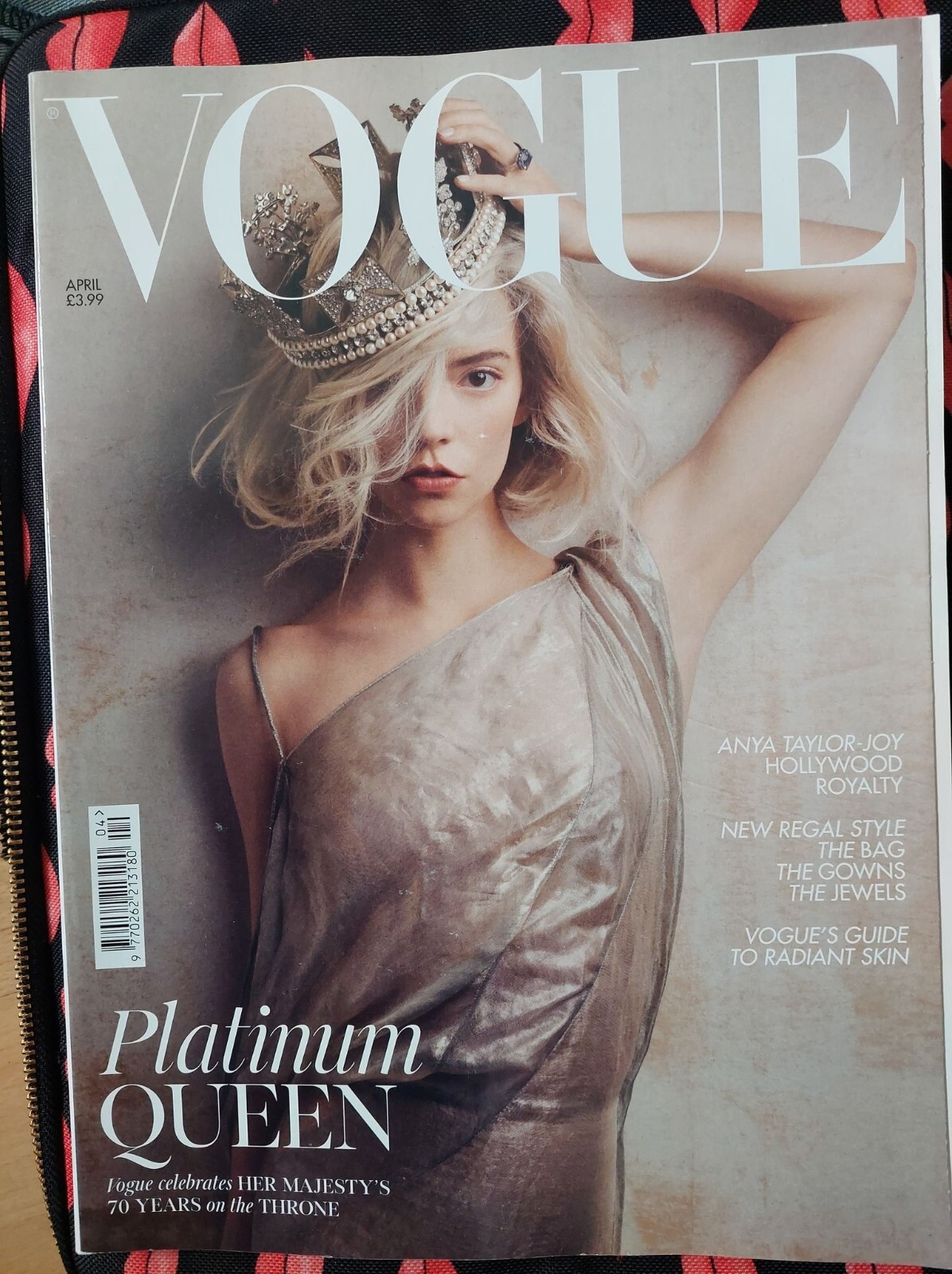 Vogue UK Magazine April 2022 Anya Taylor-Joy | eBay UK