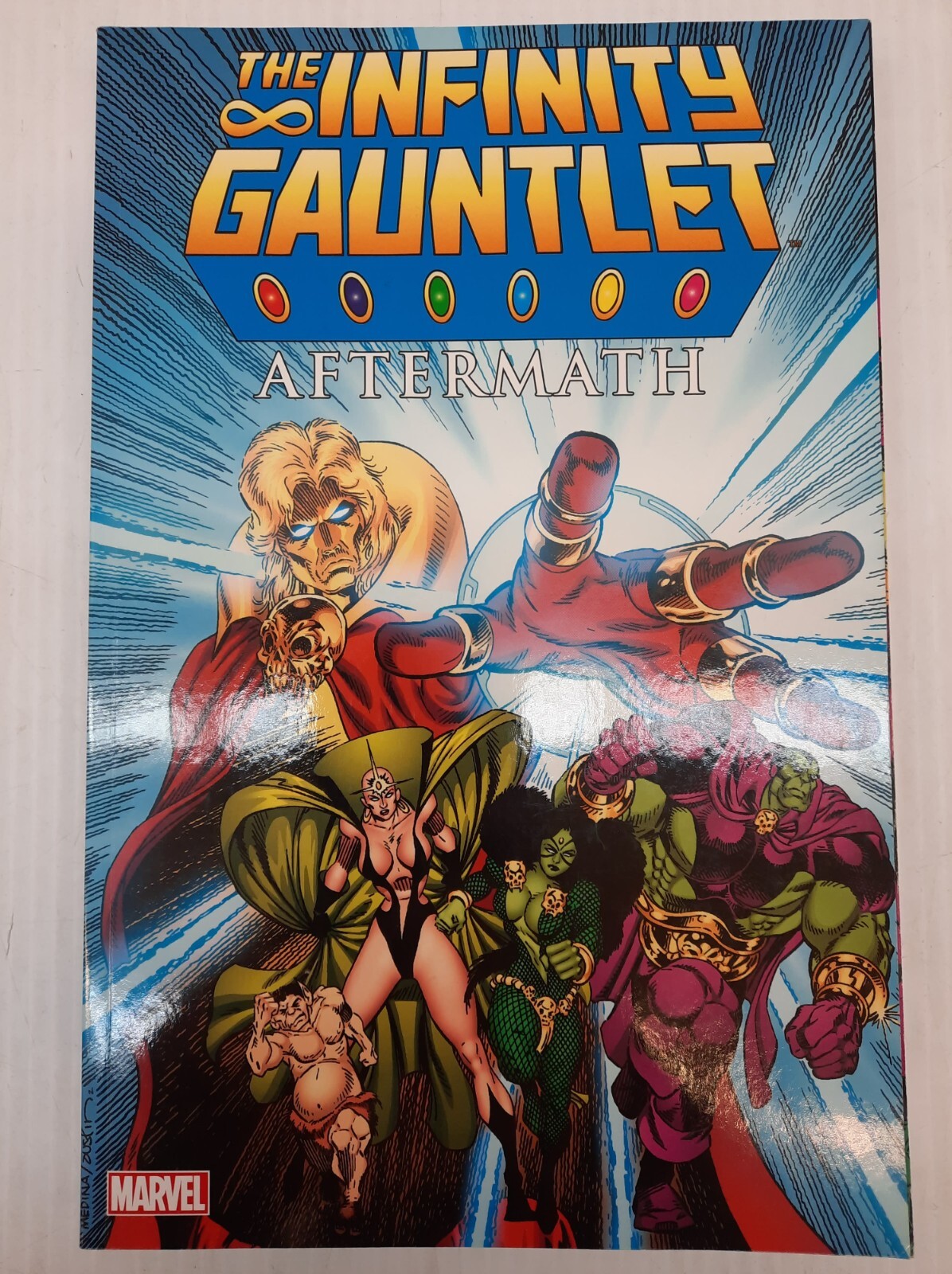 アメコミ・英語　INFINITY GAUNTLET AFTERMATH 41RYvQr8tGL._UF1000,1000_QL80_.jpg