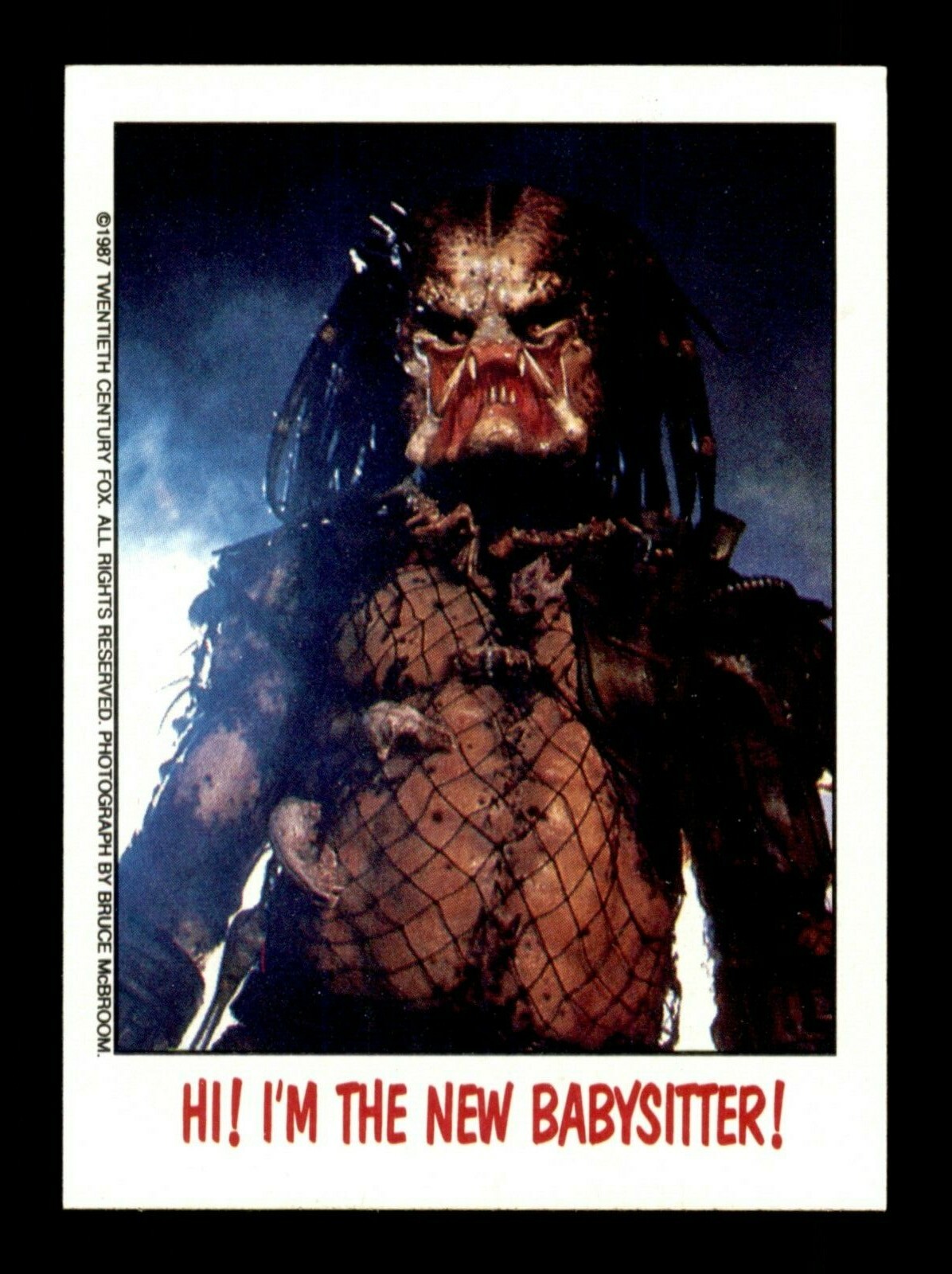 1988 Topps Fright Flicks Trading Cards and Stickers / See drop down menu