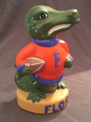 Gators Mascot Figure Vintage University Florida NCAA Game Souvenir UF Football