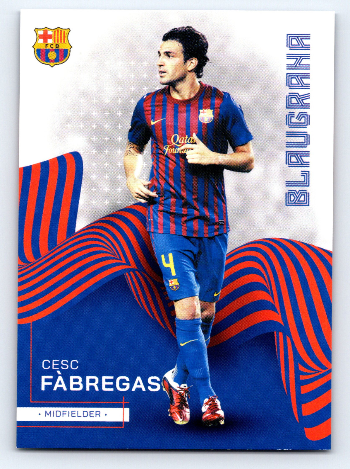 205★サッカー★francesc fabregas★prostars Topps FC Barcelona Official Team Set 22/23 - 42 Cesc