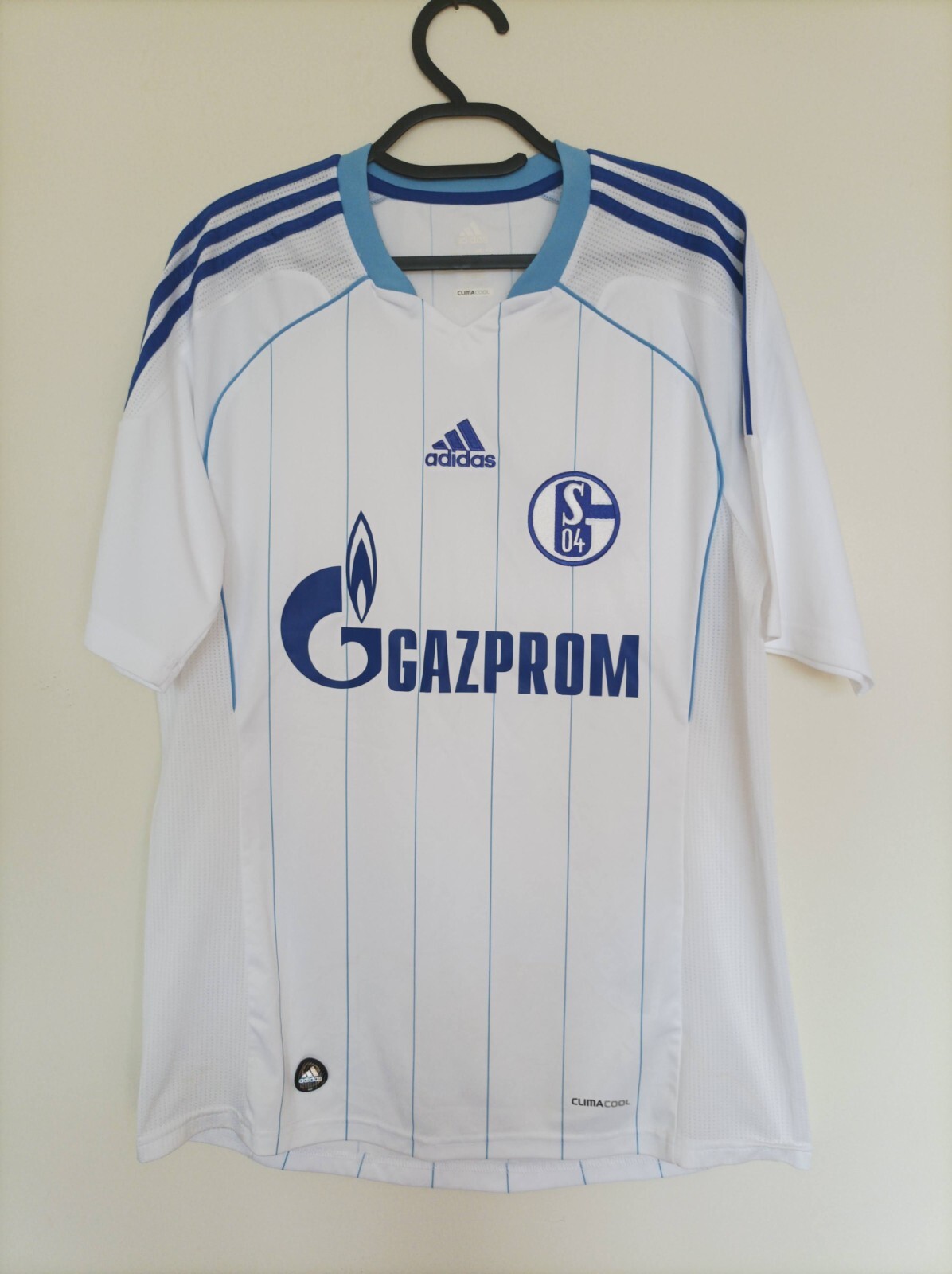 ブランド古着！2011年 adidas FC Schalke 04 ジャージ FC Schalke 04 Goalkeeper 2010-2011 football shirt jersey