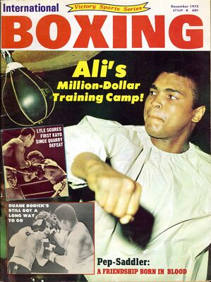 MUHAMMAD ALI International Boxing Magazine December 1973 DUANE BOBICK