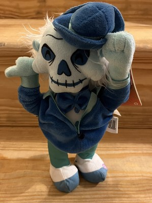 Haunted Mansion Hitchhiking Grim Grinning Ghost Ezra Waddler Plush Music Moves