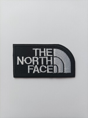 patch toppa The North Face decorazione termoadesiva ricamata da stirare o cucire