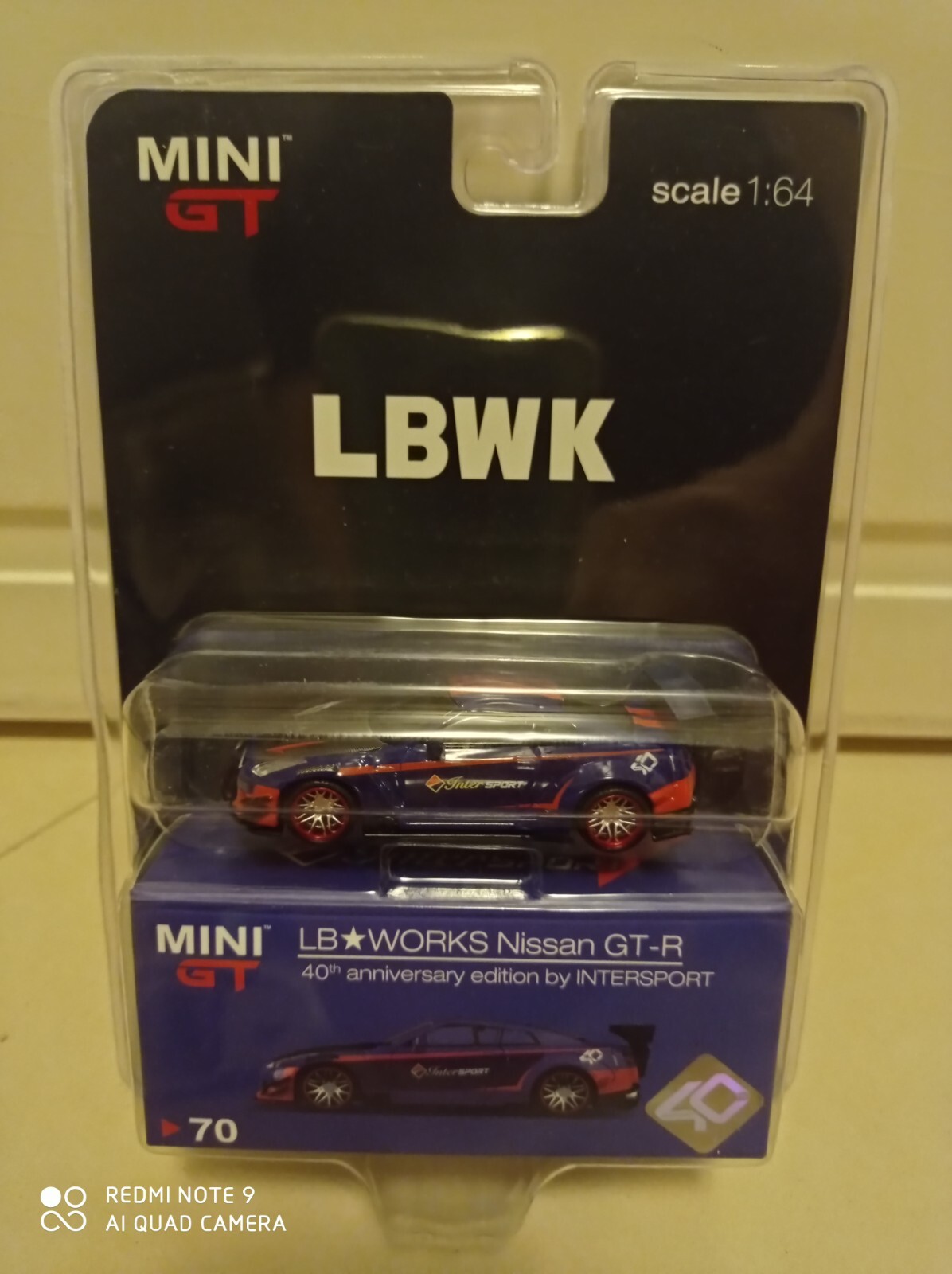MINI GT 70 Nissan GT-R 40th anniversary edition by INTERPORT