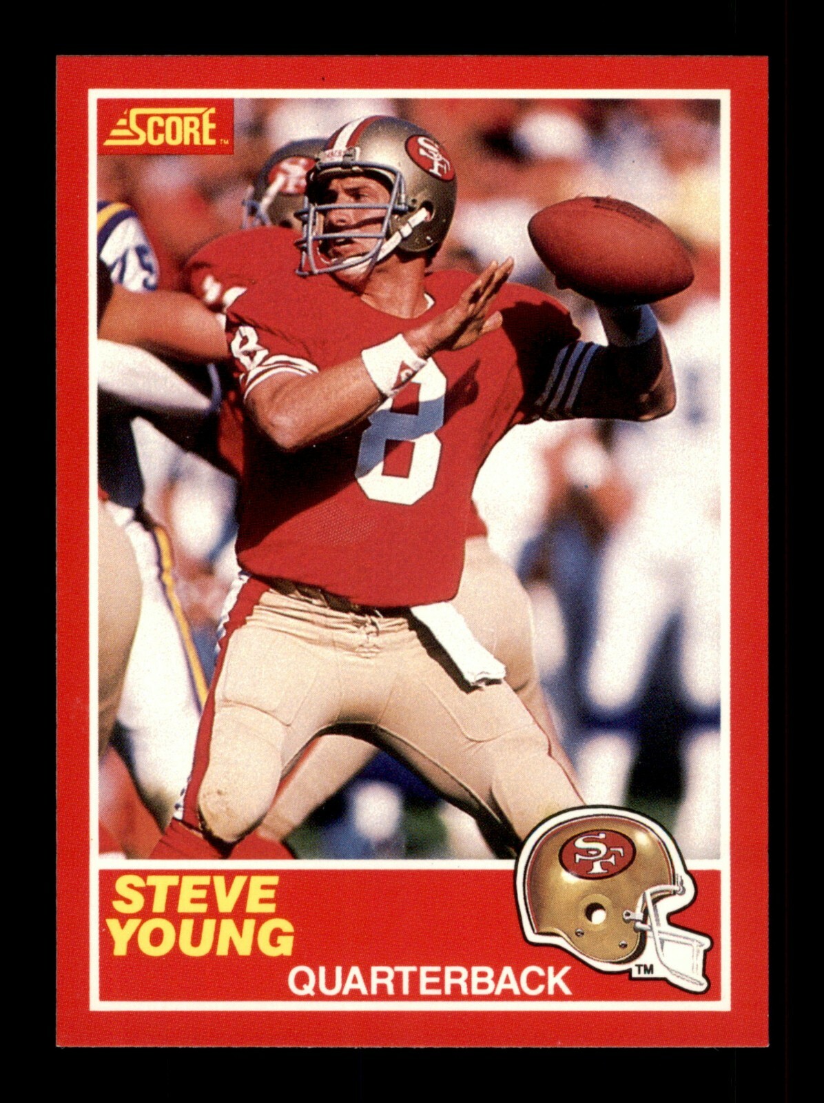 1989 SCORE FOOTBALL BASE SET #1 TO #165 SEE DROP DOWN MENU