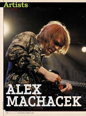 ALEX MACHACEK - JAZZ - Music Print Ad Photo - 2010
