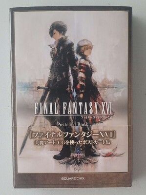 FINAL FANTASY XVI FF16 Postcard Book Art Illustration Square Enix NEW(US SELLER)
