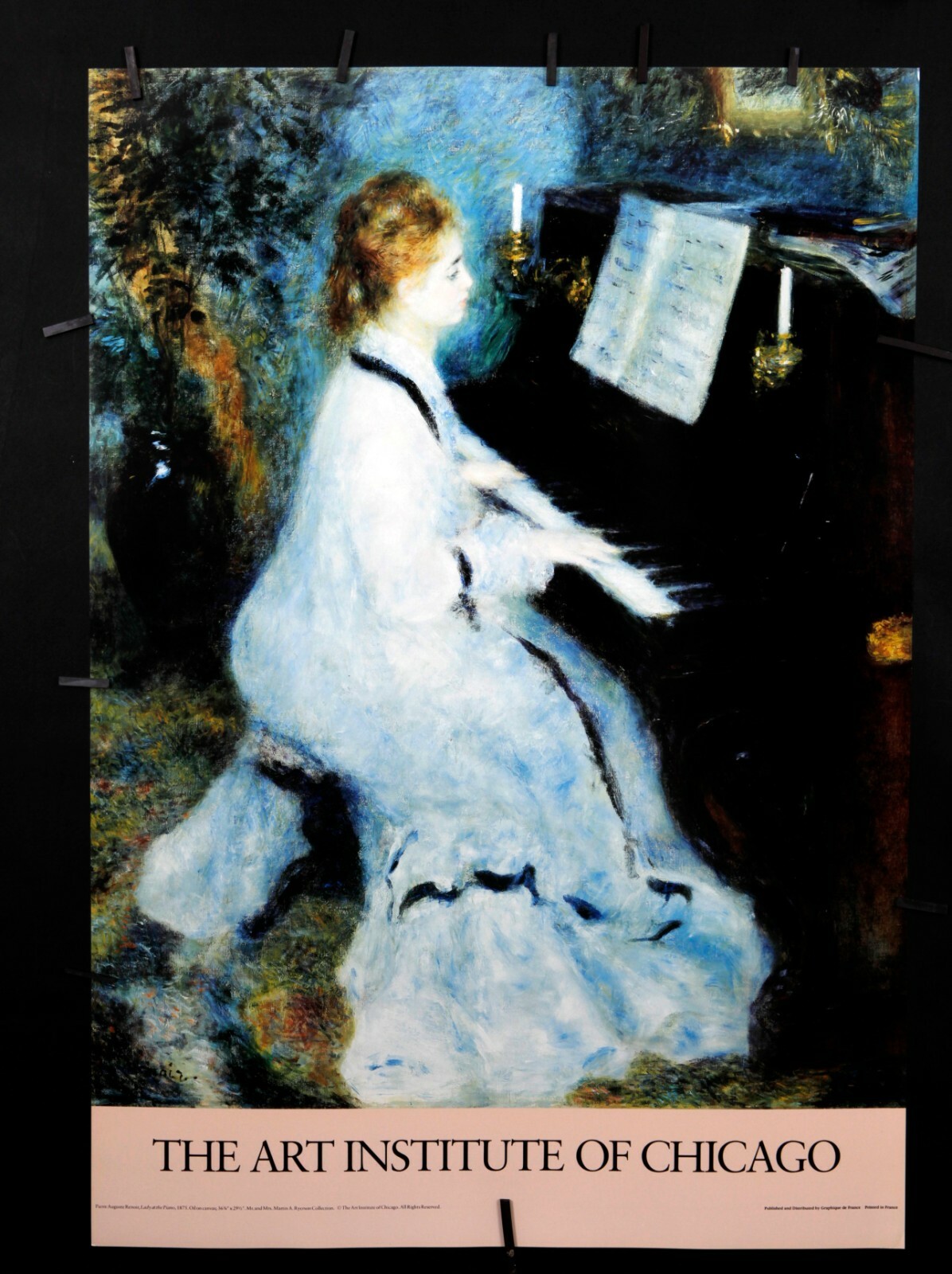 Pierre Auguste Renoir - Lady at the Piano,1875 -The Art