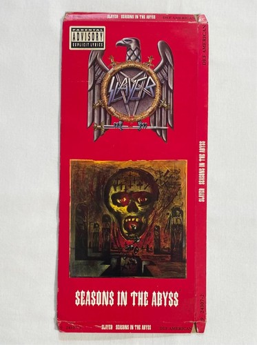 Slayer Season in the Abyss 直筆サイン入りCD Slayer - Seasons In The Abyss CD Unboxing - YouTube