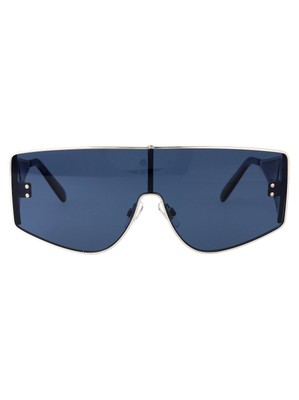 Pre-owned Dolce & Gabbana 0dg2305-05/80 Silver Sunglasses In Blue