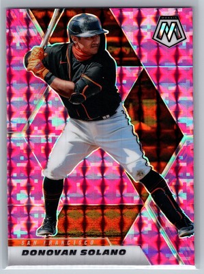 2021 Mosaic Donovan Solano Pink Camo #152 San Francisco