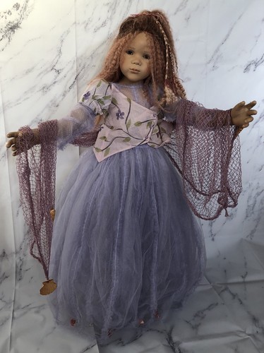 ANNETTE HIMSTEDT 2006 TULANI Gorgeous NO GOLD Face, Lavender Clothes COA, Boxes!