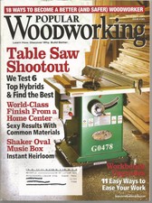 Popular Woodworking Magazine - November 2007 #165 - Table 