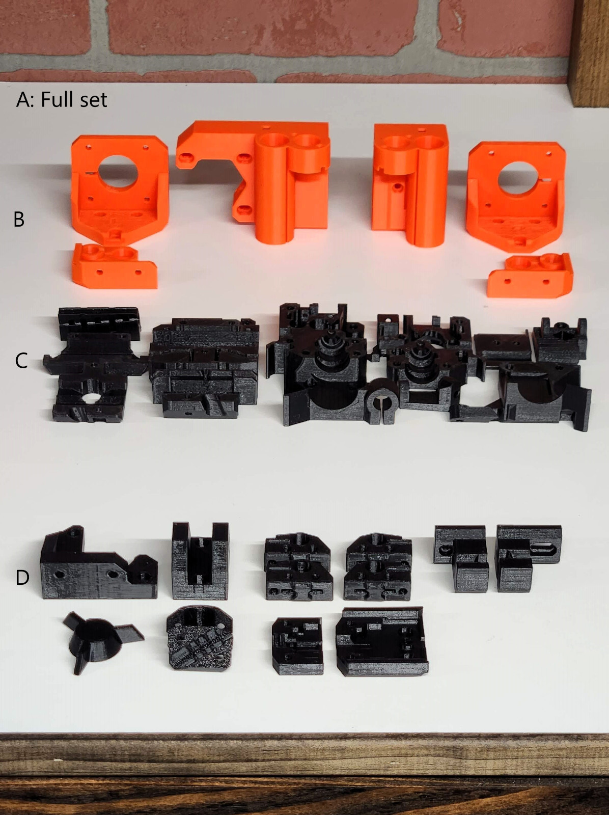 Prusa MK3S+ Parts - Printed with Original Prusament PETG (In Stock)