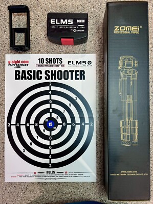 ELMS 9MM Dry Fire Laser Training System w/ Tripod & Phone Holder - Never Used