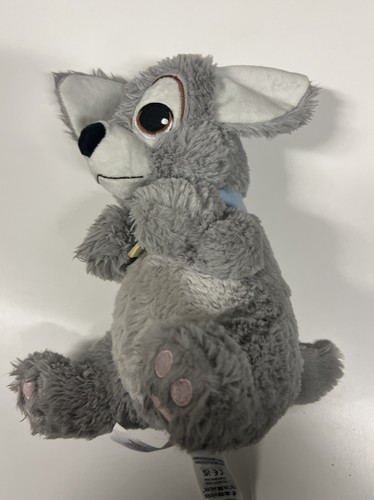 DISNEY PARKS LADY AND THE TRAMP BABY SCAMP PUPPY PLUSH/STUFFED ANIMAL 10”