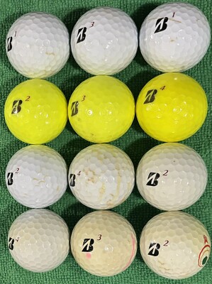 Bridgestone Tour B X Golf Balls AAA