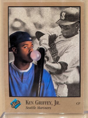 1992 Studio #232 Ken Griffey Jr HOF ICONIC BUBBLE GUM THE KID SUPER PREMIUM