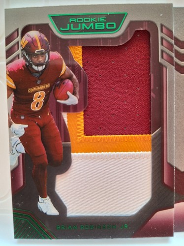 2022 Panini Playbook Brian Robinson Jr. #RJM-22