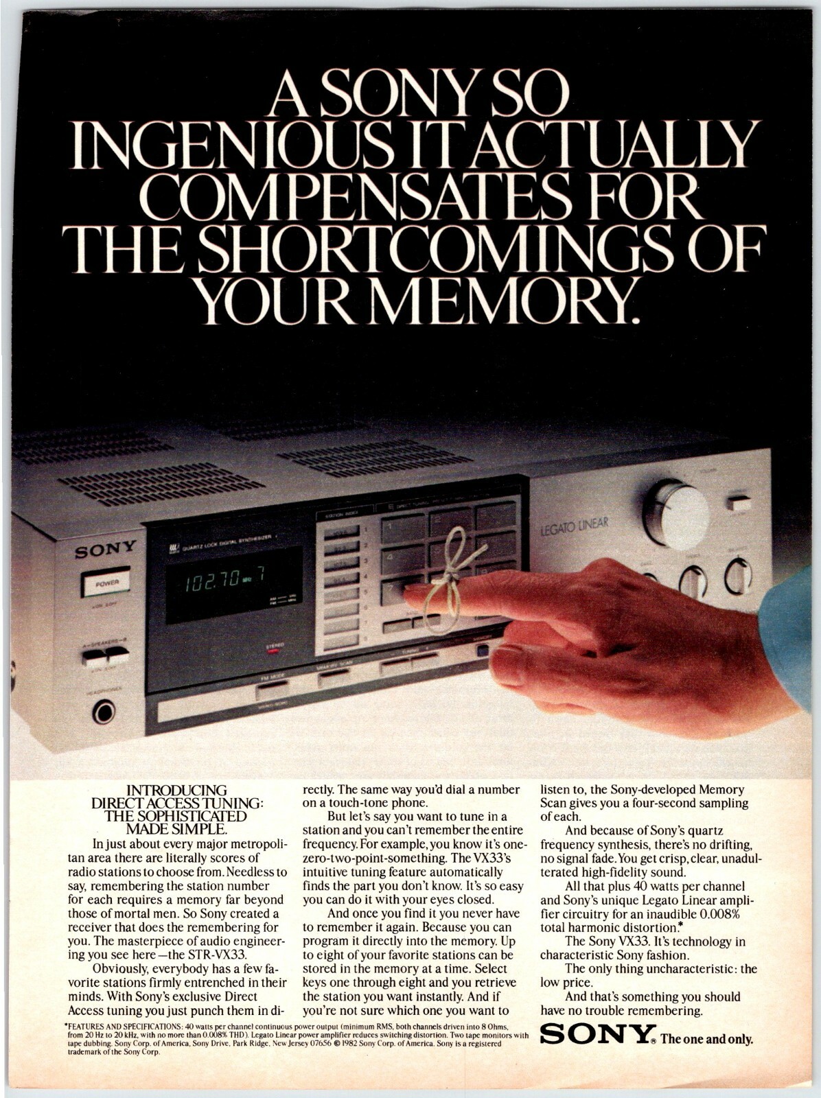 ☆あの頃に戻りたい気分なSONY ステレオ レシーバ― STR-200