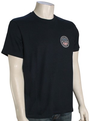

Футболка Billabong American Rotor — темно-синяя — новинка, Синий