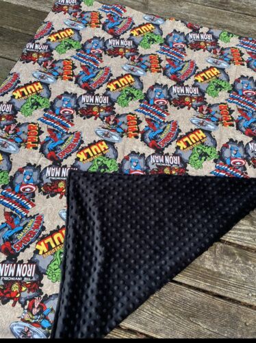 Marvel Customized Baby Blanket Handmade